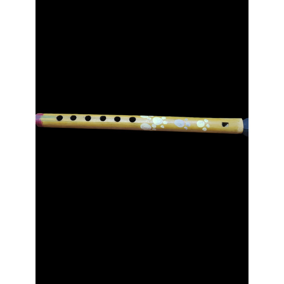 Bundle-1988 American Indian Tribes map and Handmade Natural Indian Wooden Flute - Picture 4 of 4